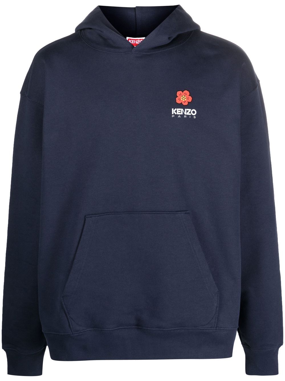 Kenzo Boke Flower Oversize Graphic Hoodie In Dark Blue | ModeSens