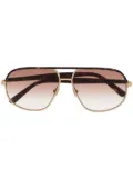 TOM FORD Eyewear pilot-frame sunglasses - Gold