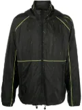 Moose Knuckles fluorescent-stripe lightweight jacket - Black