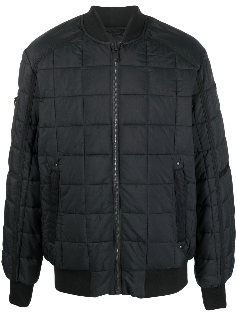 Moose Knuckles Padded Recycled-nylon Jacket In Schwarz