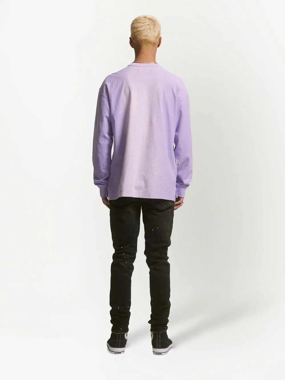 Purple Brand T-Shirt Mit Flower Palm-Print - Farfetch