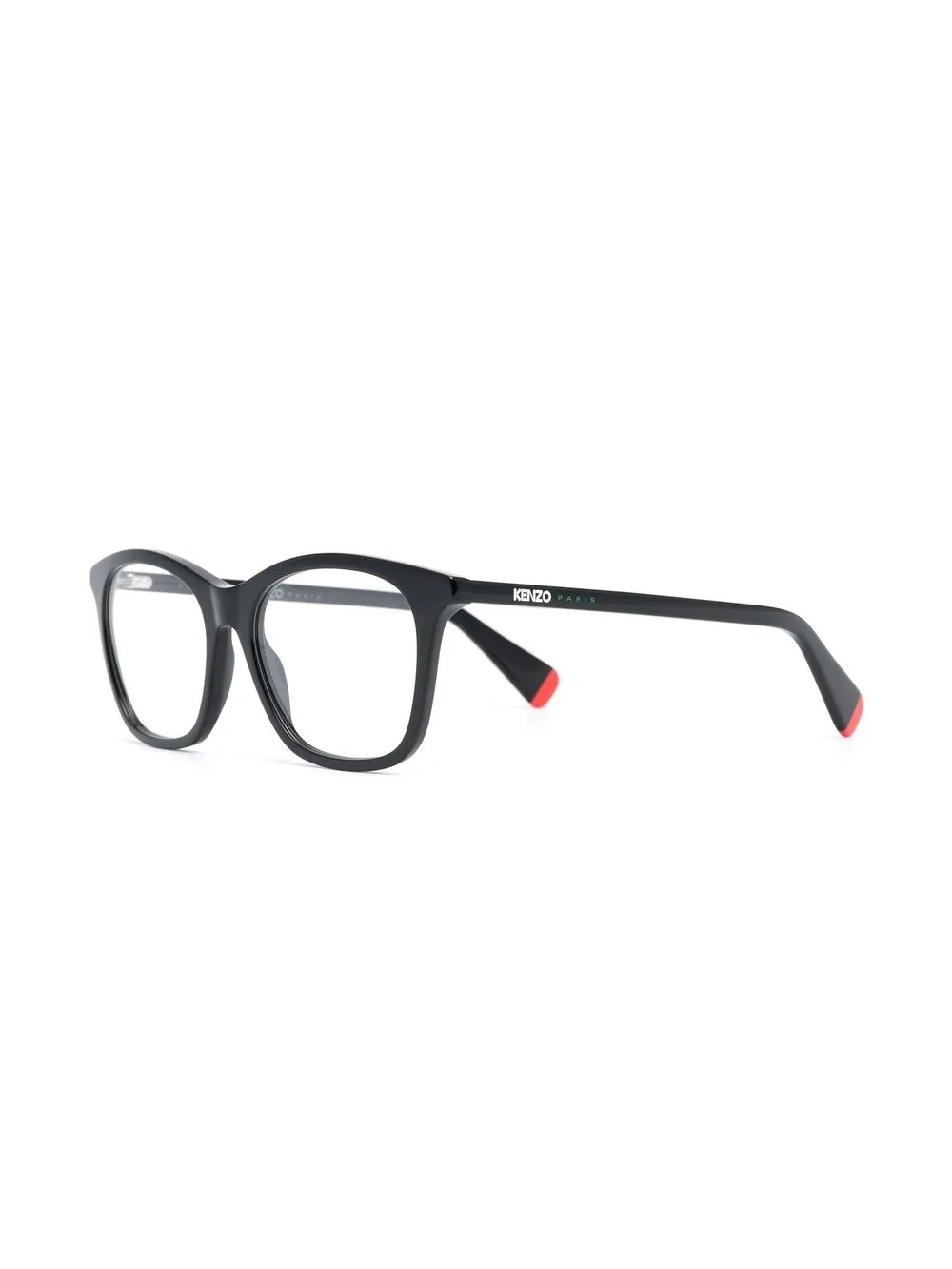 Kenzo Bril met logoprint - Zwart