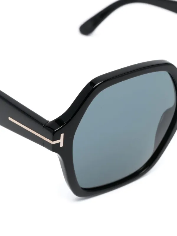 TOM FORD Eyewear Oversize square-shaped Sunglasses | Black  display picture 1