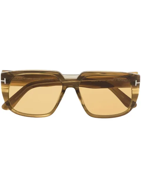 TOM FORD Eyewear rectangle-framed tinted sunglasses