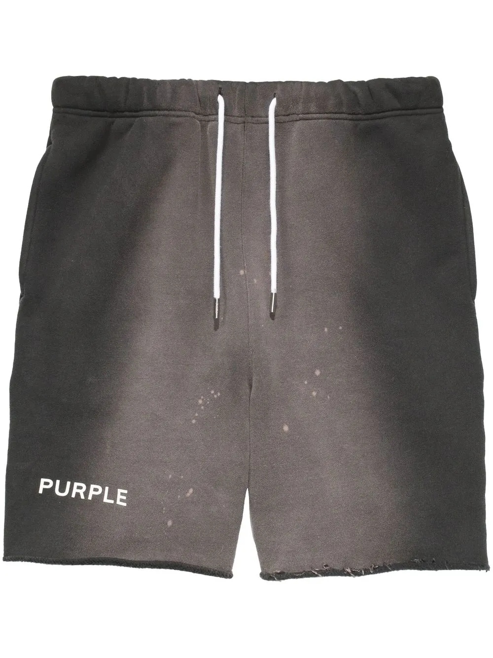 

Purple Brand logo-print track shorts - Black