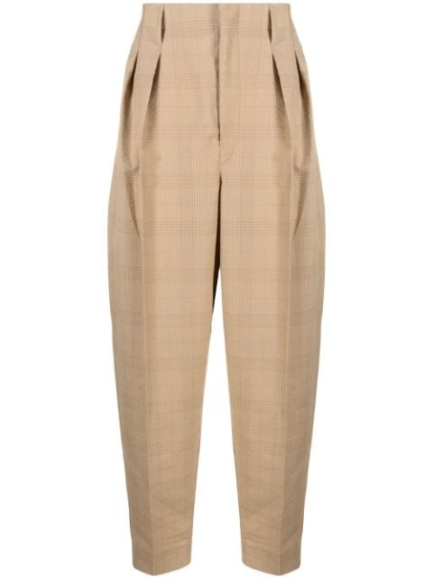 Lemaire wool tapered trousers 