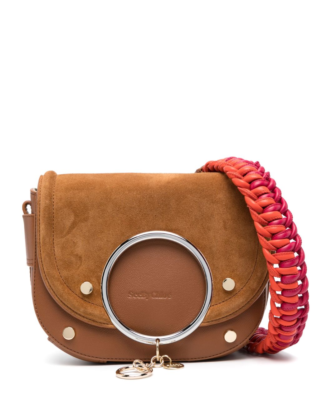 See By Chloé Mara Suede Crossbody Bag In Brown