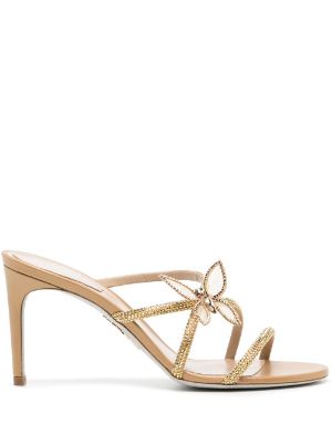 Rene caovilla 2025 bow sandals