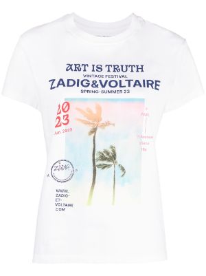 Zadig&Voltaire Camiseta Edwin Devil Diamanté - Farfetch