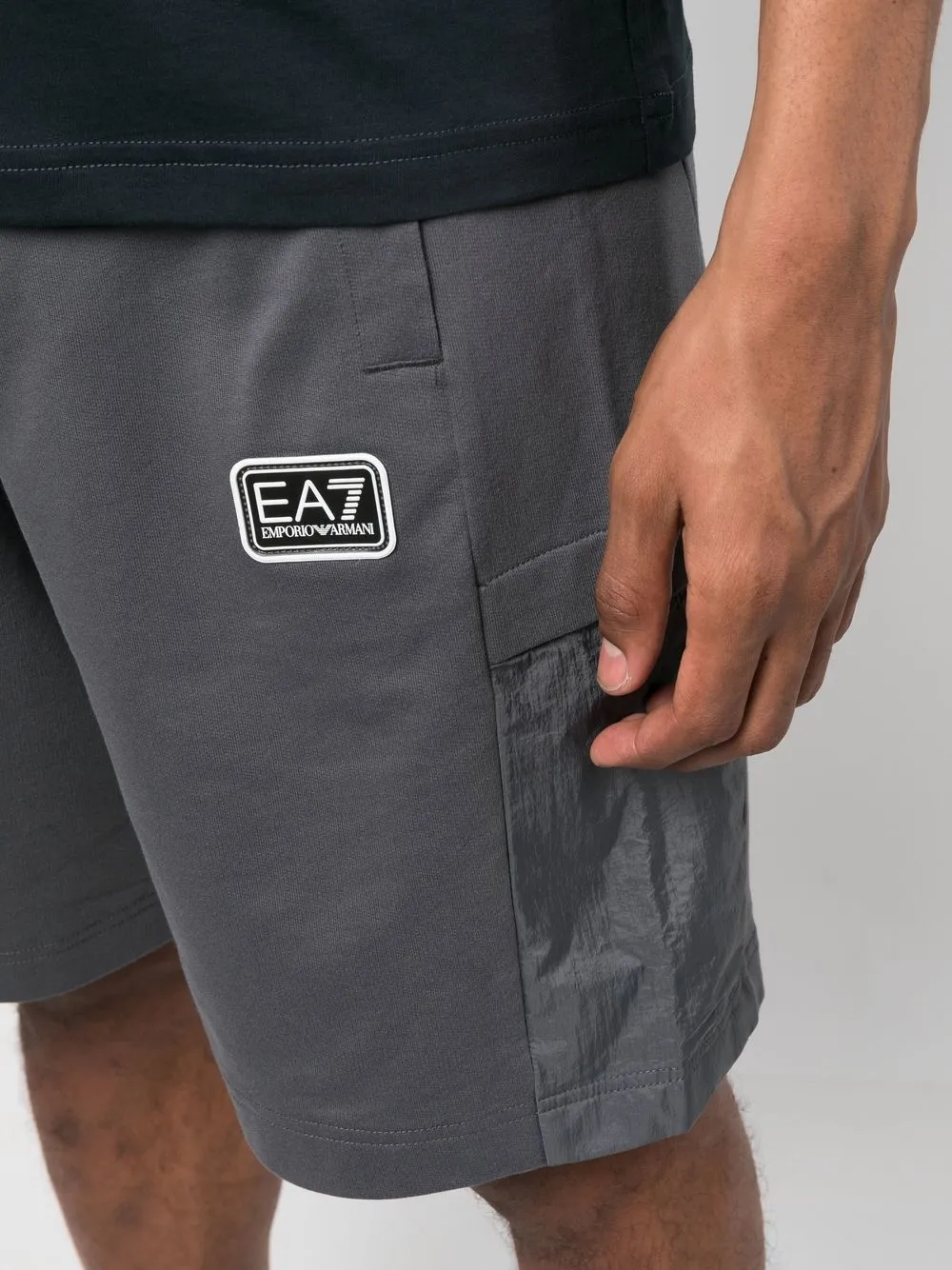 Ea7 Aboveknee Shorts In Grau ModeSens