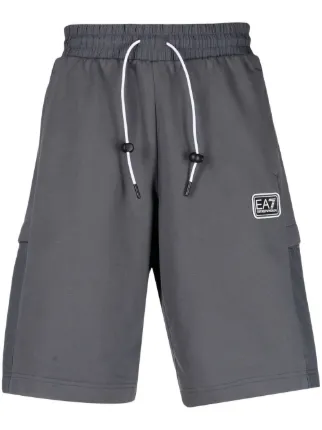 ea7 shorts grey