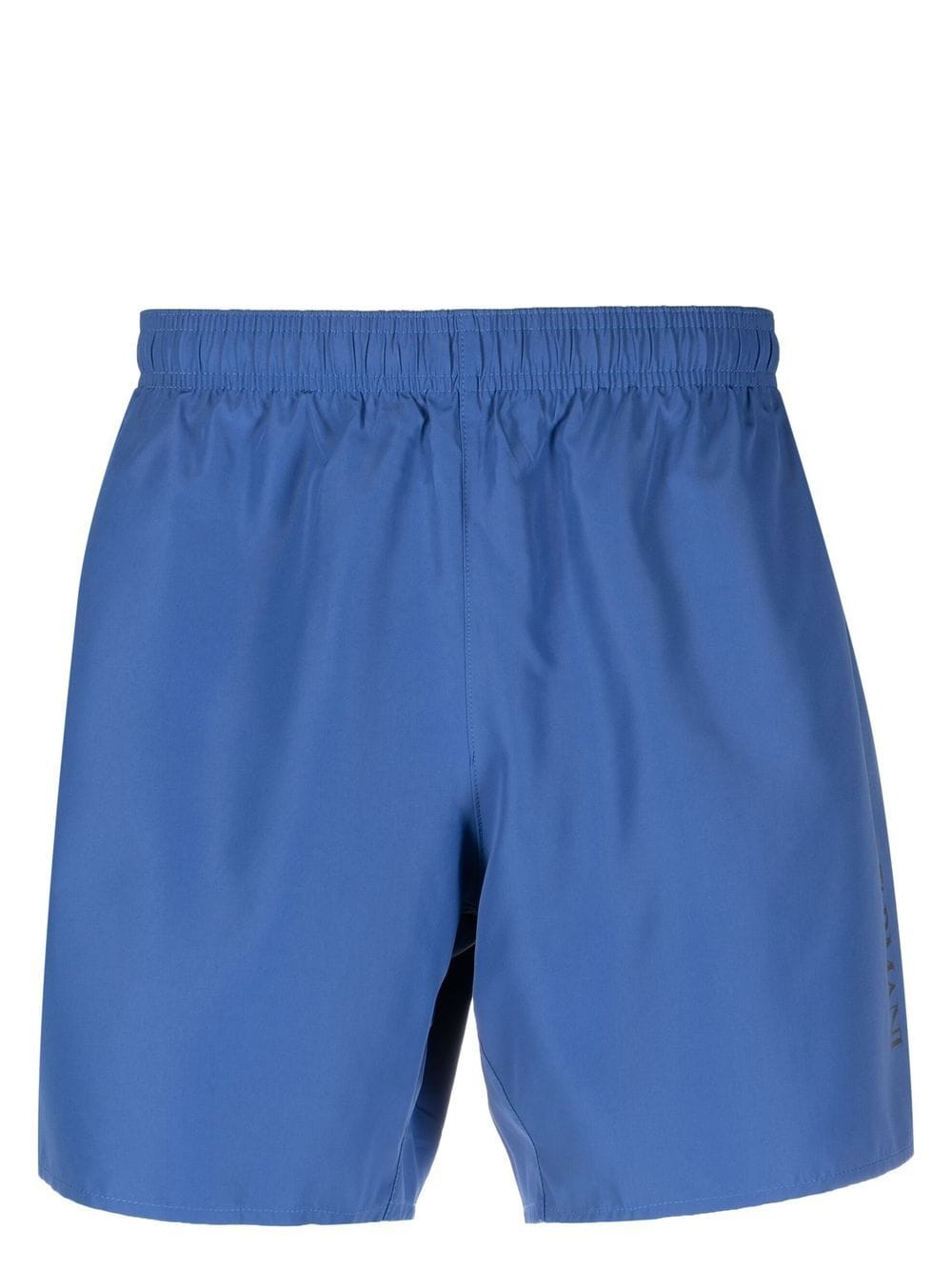 Ea7 Logo-print Swim Shorts In Blau