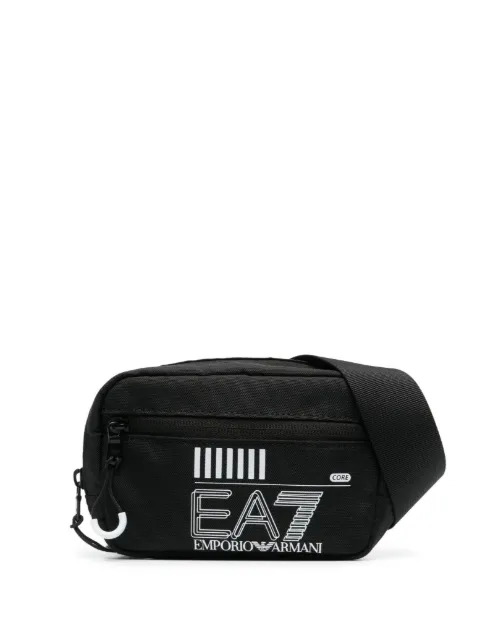 Ea7 Emporio Armani logo印花腰包