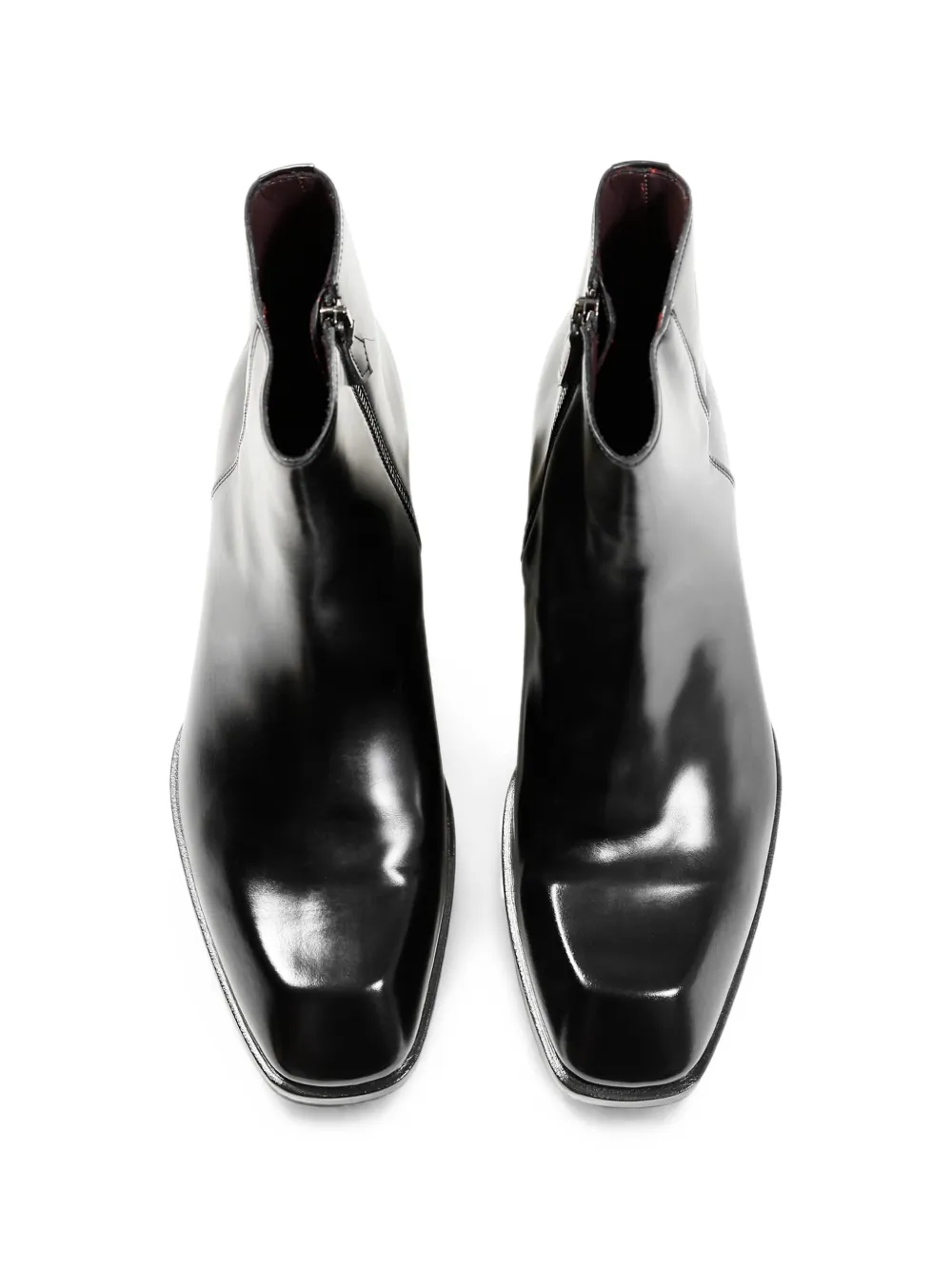 Lidfort leather ankle boots Zwart