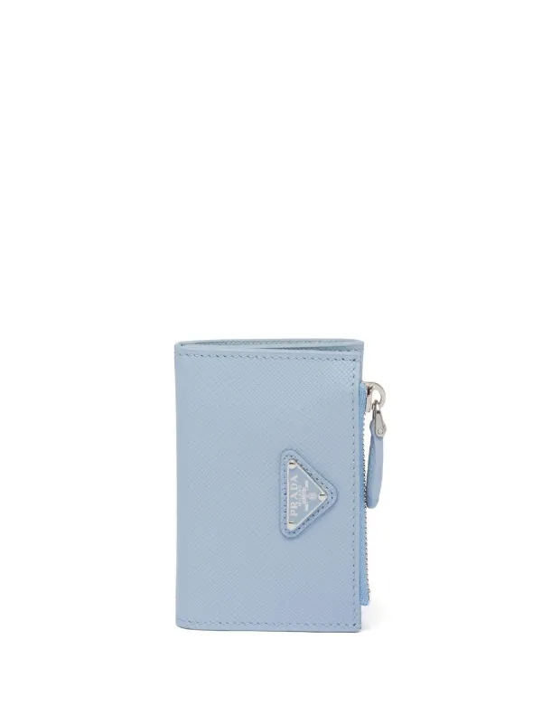 Prada card sales holder blue