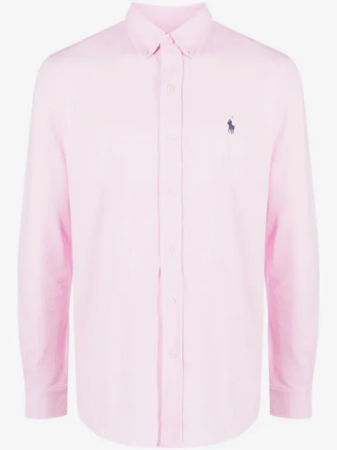 Polo Ralph Lauren chemise à logo brodé