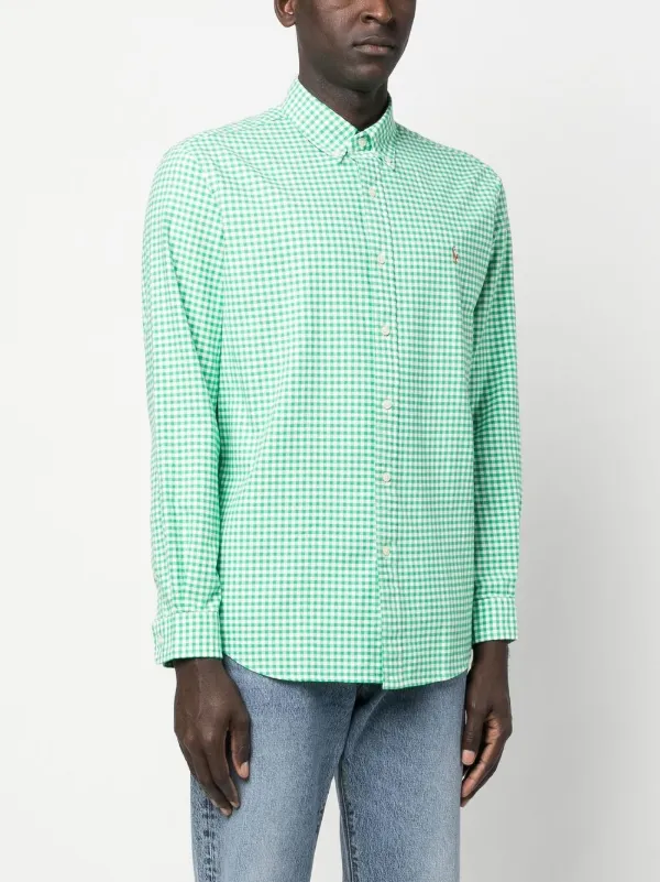 Polo Ralph Lauren チェック シャツ | グリーン | FARFETCH JP