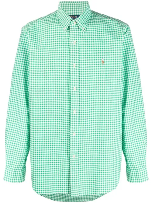 Chemise imprimée à logo brodé - Polo Ralph Lauren - Modalova