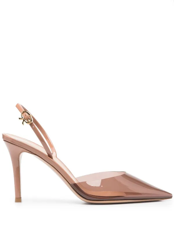 Gianvito rossi nude on sale pumps