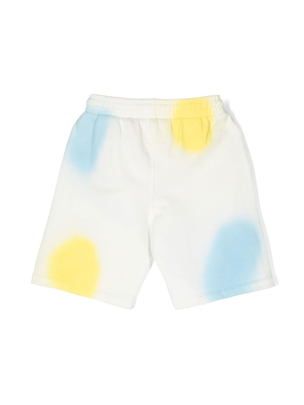 Shop Off-white Graphic-print Shorts In Neutrals