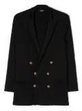 Balmain Kids double-breasted blazer - Black