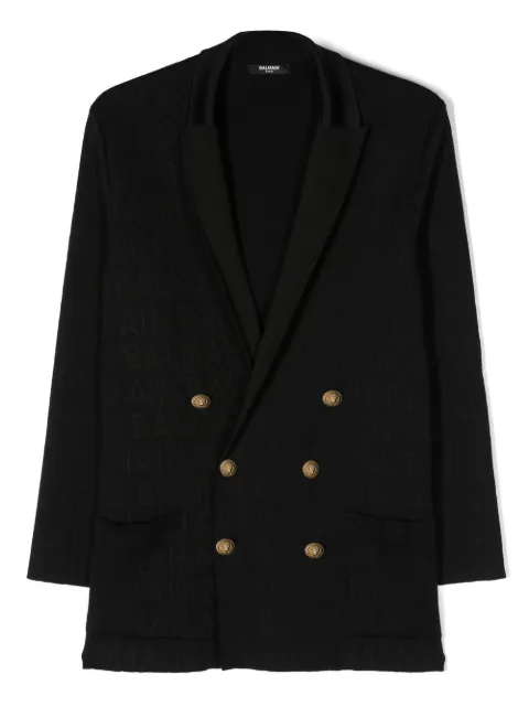 Balmain Kids double-breasted blazer