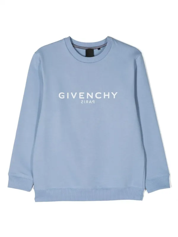 Blue hot sale givenchy sweatshirt