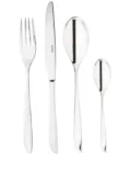 Sambonet Leaf stainless-steel cutlery (set of 24) - Silver