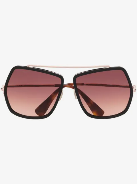 Max Mara Eyewear oversize-frame sunglasses