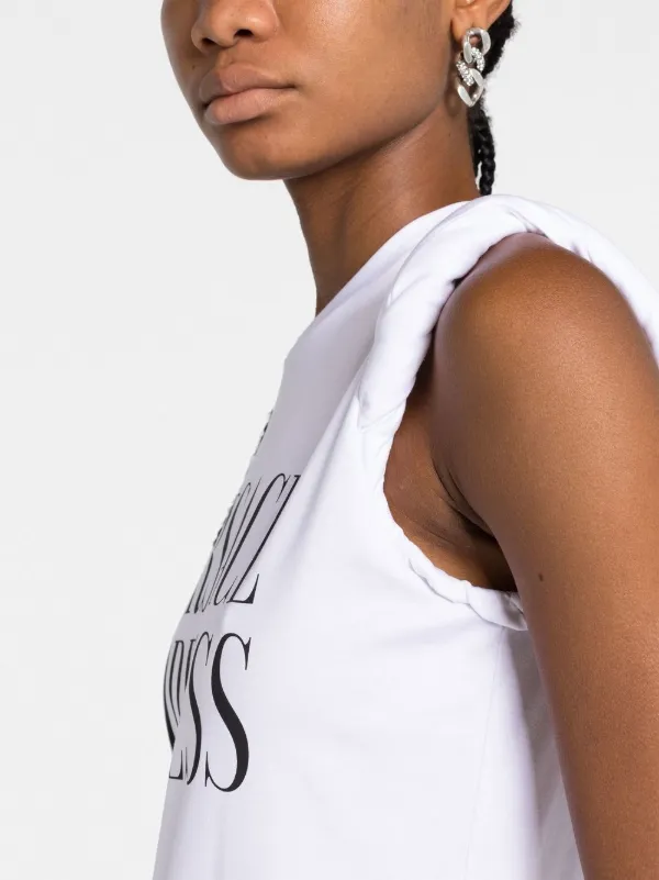 Versace logo-print Cotton T-shirt | White | FARFETCH