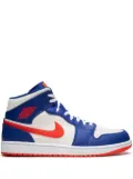 Jordan Air Jordan 1 Mid ""Knicks"" sneakers - White