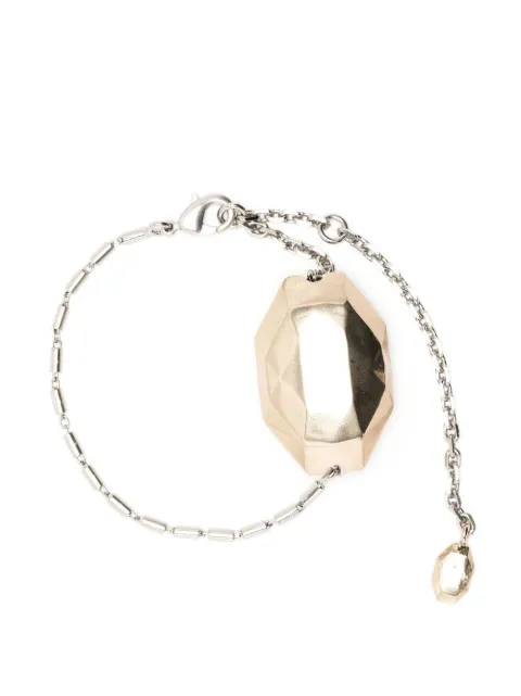 Ports 1961 geometric chain-link bracelet