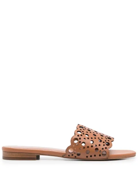 TWINSET sandalias planas slip-on