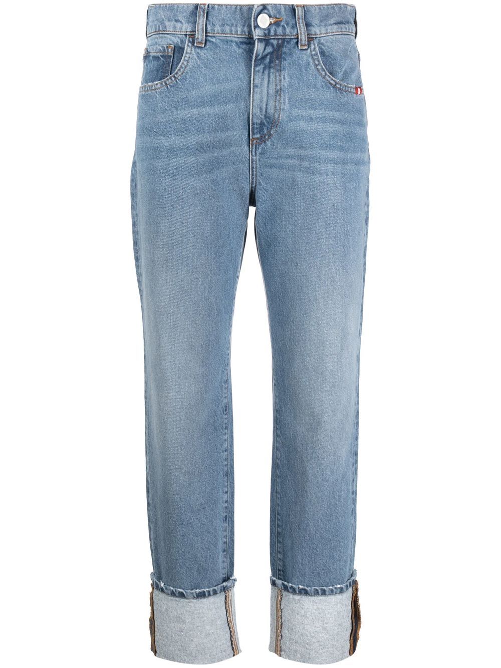 AMISH drainpipe straight-leg jeans - Blue