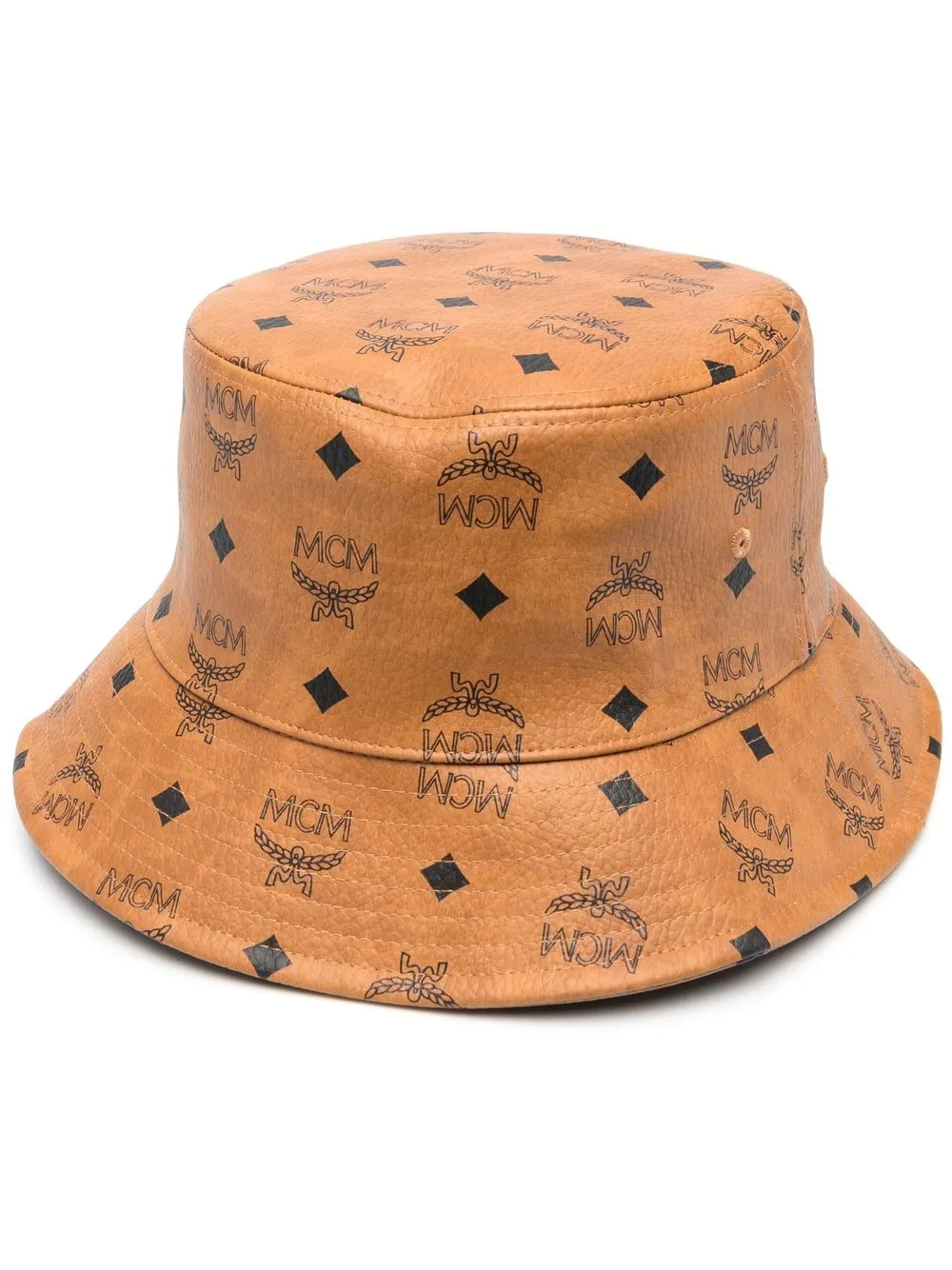 MCM monogrampattern Bucket Hat Farfetch