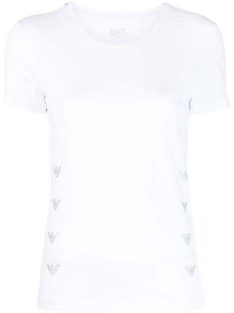 Ea7 Emporio Armani solid cotton-modal t-shirt Women