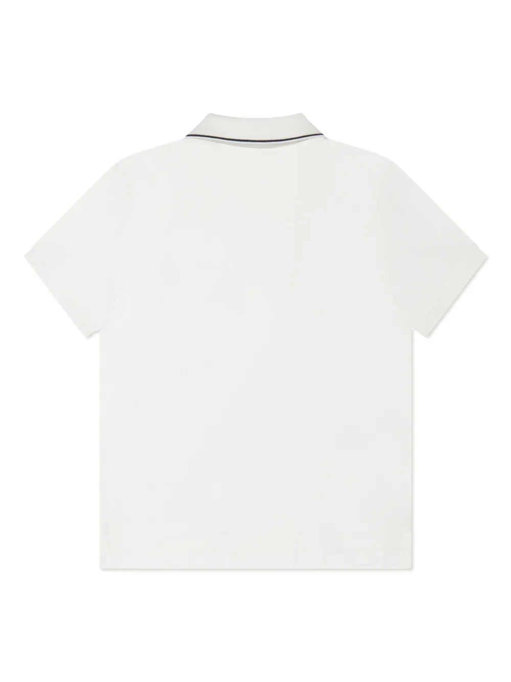 C.P. Company Kids Poloshirt met geborduurd logo - Wit