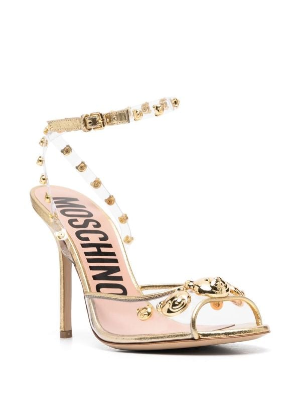 Moschino Signature Teddy Bear Sandals Farfetch