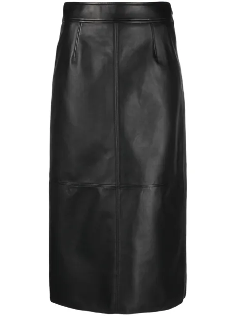 The Frankie Shop Heather pencil midi skirt