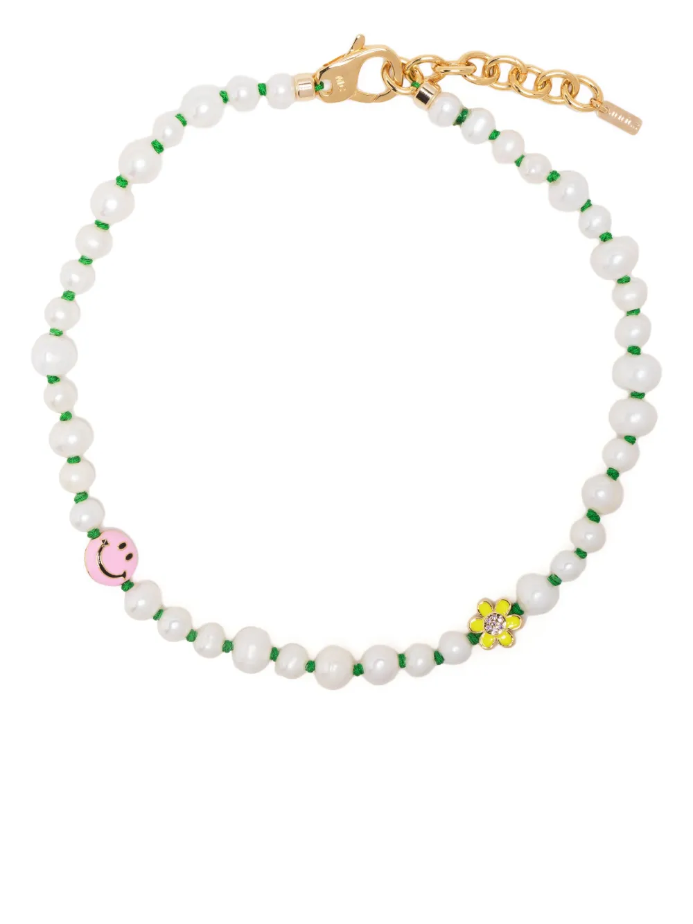 Martha Calvo White Dazed Pearl Necklace