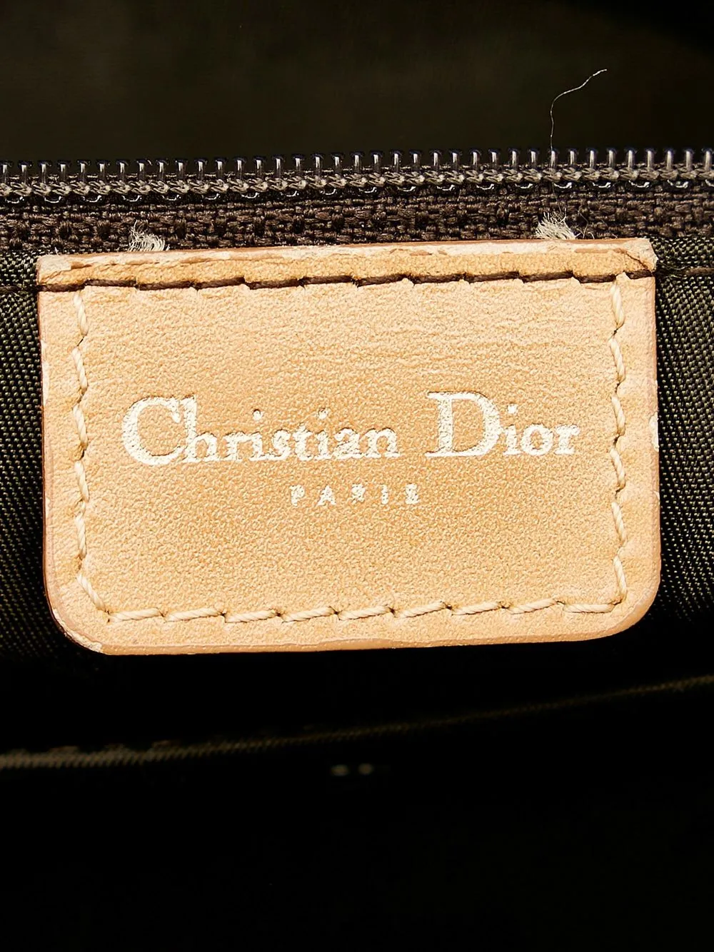 Preowned Dior Oblique Double Saddle Bag In Brown ModeSens