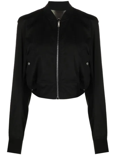 Rick Owens cropped bomber jacket