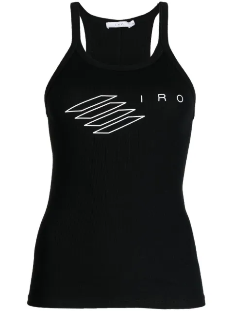 IRO logo-print tank top