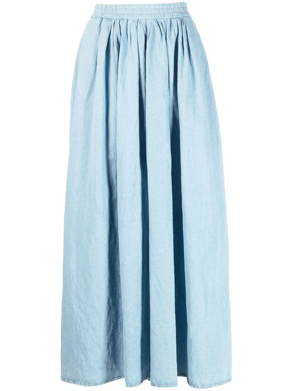

Forte Forte cropped wide-leg trousers - Blue