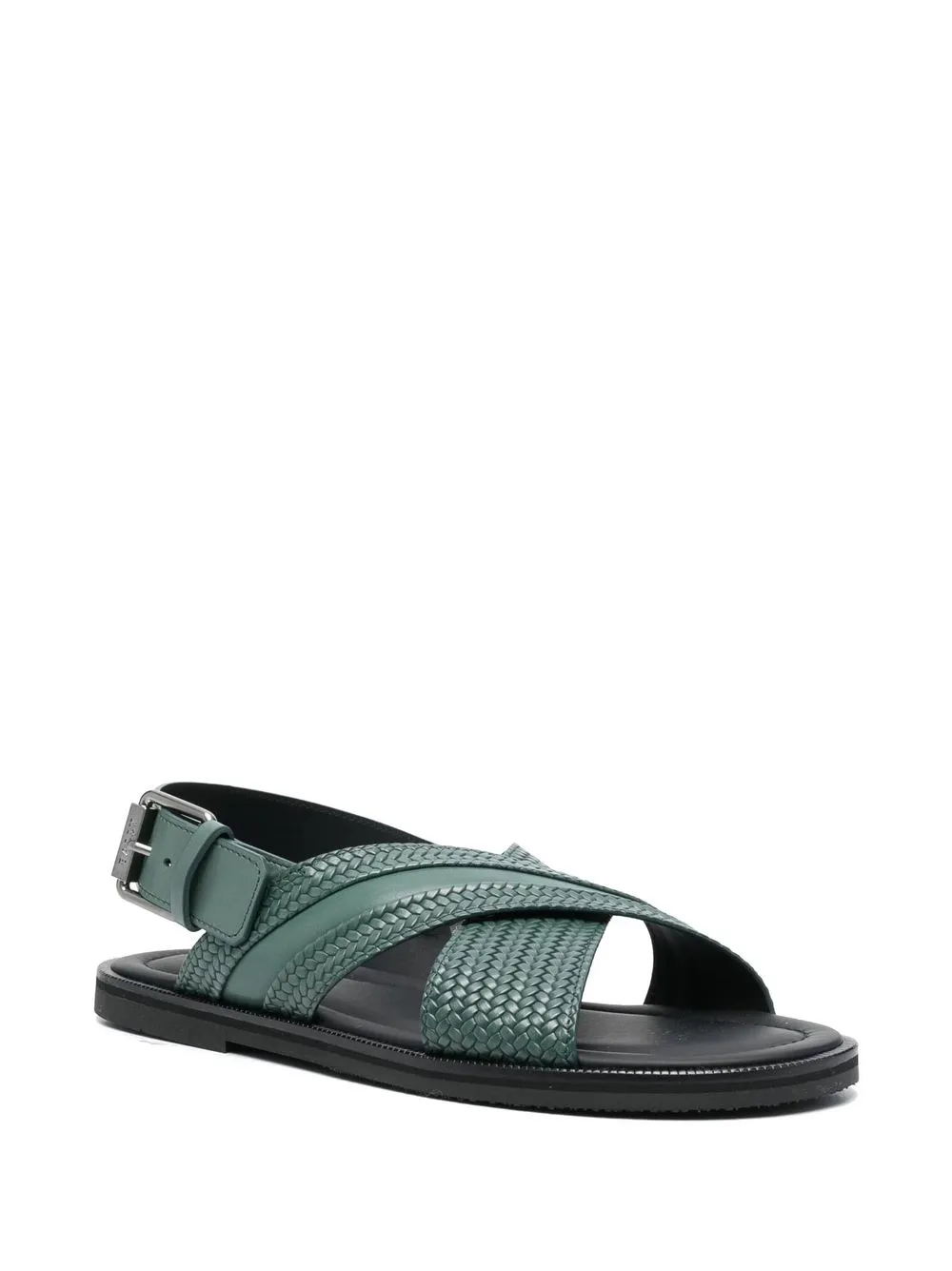 Bally Sandalen met gekruiste bandjes - Zwart