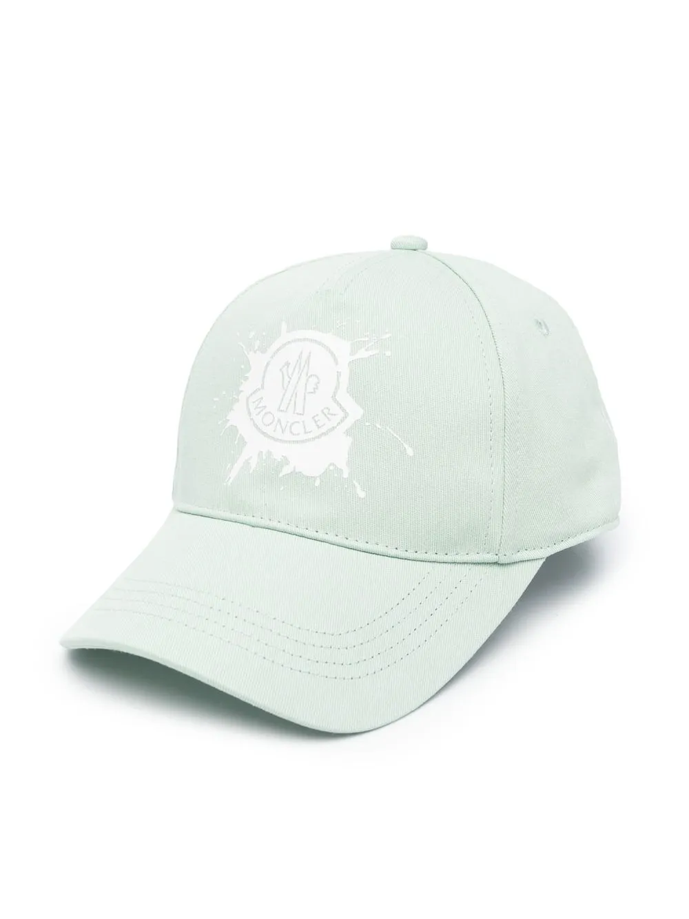 

Moncler Enfant gorra con logo bordado - Verde