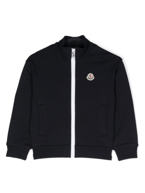 Moncler Enfant embroidered-motif jacket