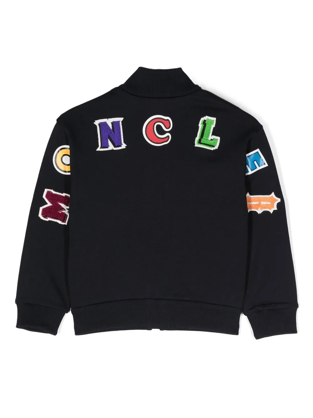 Moncler Enfant embroidered-motif jacket | Boys Bomber Jackets | Image 2