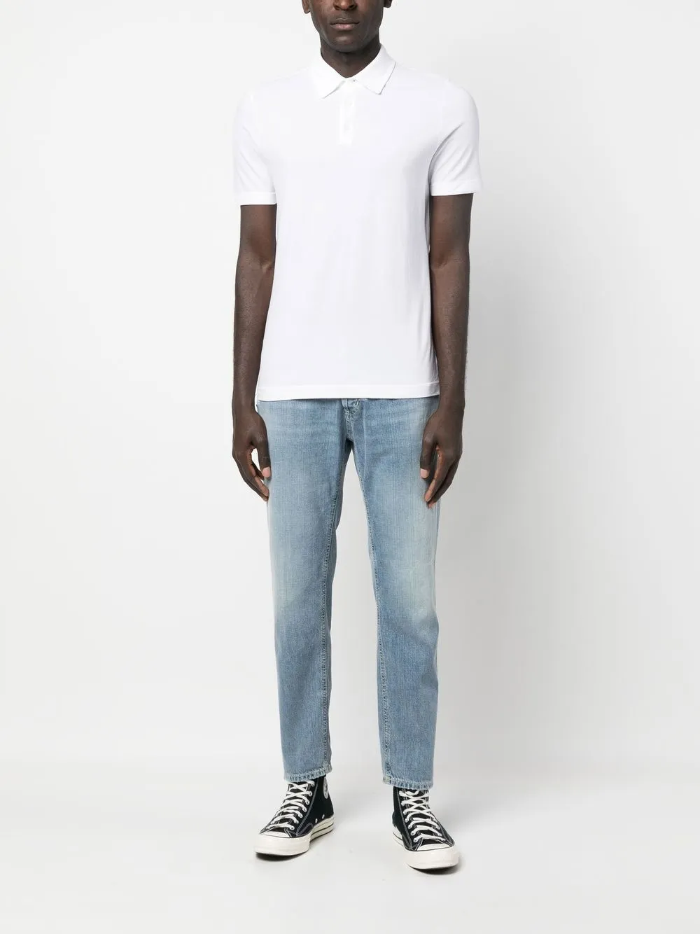 DONDUP Jeans met toelopende pijpen - Blauw