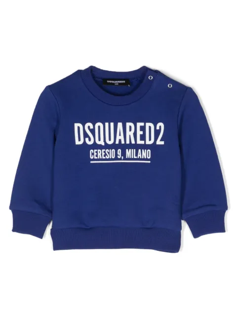 Dsquared2 Kids - logo-print crew-neck sweatshirt